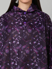 LILY PONCHO VOILET